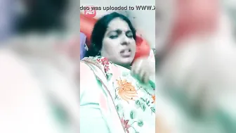 Married Woman Flashing Her Big Tits On Camera For Her Man