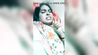 Married Woman Flashing Her Big Tits On Camera For Her Man