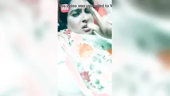 Married Woman Flashing Her Big Tits On Camera For Her Man