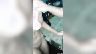 Village Lovers Sneaking Away For Secret Blowjob In The Fields