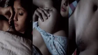 Stacked Desi Babe Teasing Herself Naked In Selfie Video