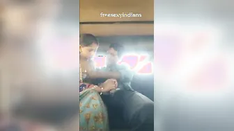 Village Couple Getting Naughty Inside The Auto Caught On Cam