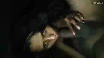 Desi Escort Taking Her First Client Cock Deep In Her Mouth