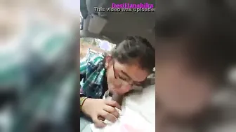 Desi GF Sucking Me Off In Parked Car Leaked Mms Scandal