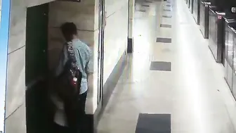 Young Couple Getting Freaky At The Metro Station Late At Night