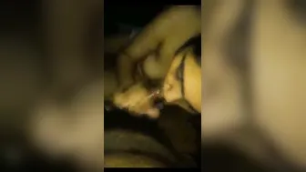 Young GF Trying Her First Blowjob On Camera Feeling Shy
