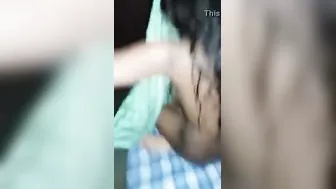 GF Kissing And Licking His Cock For The First Time