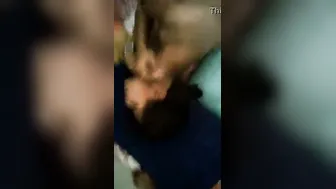 College Babe Stripping Completely Naked Just To Please Your Throbbing Cock