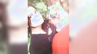 Young Couple Enjoying Early Morning Fuck Session Outdoors In Privacy