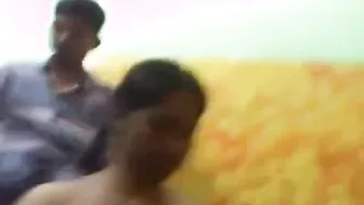 Young Wife Getting Pounded Hard At Home While Hubby Films It All