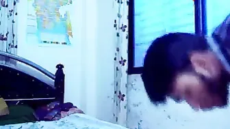 Lovers Getting Wild In Bed Captured On Their Private Camera