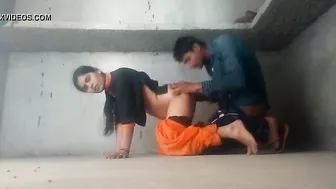 Young Desi Girl Screaming While Coworker Pounds Her Hard