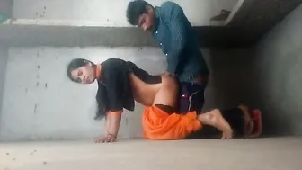 Young Desi Girl Screaming While Coworker Pounds Her Hard