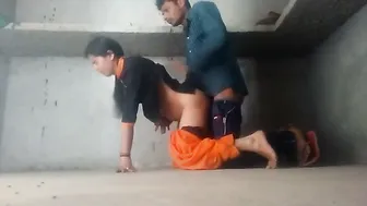 Young Desi Girl Screaming While Coworker Pounds Her Hard