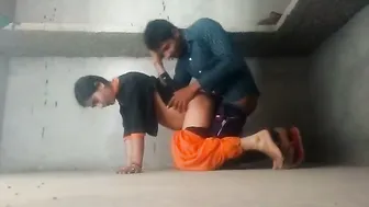 Young Desi Girl Screaming While Coworker Pounds Her Hard
