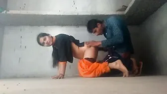Young Desi Girl Screaming While Coworker Pounds Her Hard