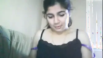 Desi GF Stripping And Teasing Her Man On Video Call