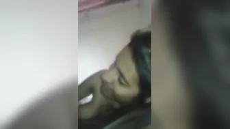 My Indian GF Giving Me Her First Blowjob On Hidden Camera