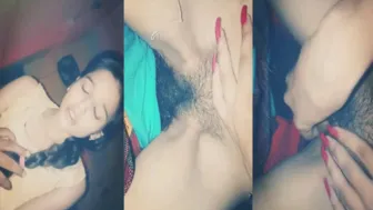 Desi GF Riding Her BF Hard In Private Bedroom