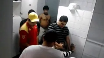 Desi Girl Getting Used By Multiple Guys In Bathroom Rough Video