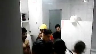 Desi Girl Getting Used By Multiple Guys In Bathroom Rough Video