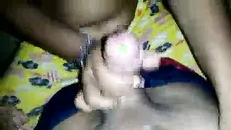 Married Wife Sucking Cock Dry And Swallowing Every Drop At Home