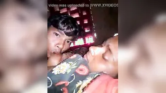Watching My Housewife Getting Her Boobs Sucked By Visitor Hard