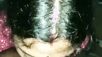 Married Woman Deepthroating Cock Giving Sloppy Wet Blowjob