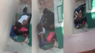 Caught Fucking On Rooftop My Desi GF Moaning So Loud