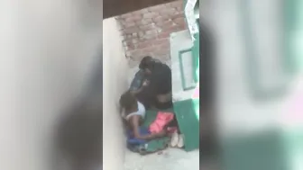 Caught Fucking On Rooftop My Desi GF Moaning So Loud