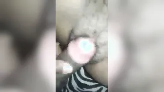 GF Getting Fucked Raw Until He Cums Deep Inside Her