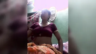 Married Woman Stripping Naked On Video Call For Her Secret Lover