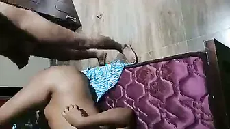 Wife Sharing Herself With Friend Recording With Hindi Talk