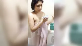 Desi Wife Caught Changing Clothes On Hidden Camera Footage