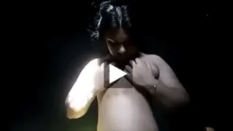 Mature Wife Flashing Her Big Tits On Camera For Hubby At Home