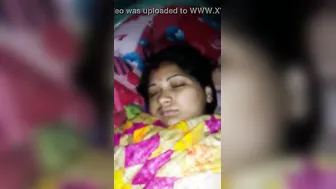 Sleeping Wife Getting Exposed By Her Naughty Husband At Night