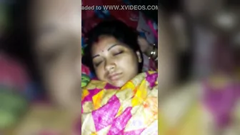 Sleeping Wife Getting Exposed By Her Naughty Husband At Night