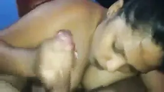 Chubby Wife Sucking And Riding Neighbor Dick Behind Hubby Back