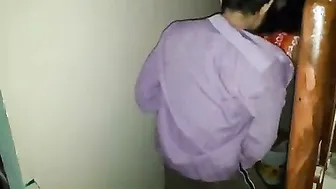 Horny Wife Fucking Her Younger Lover While Hubby Works Late