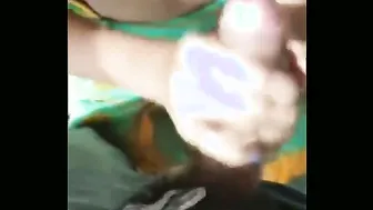Desi GF Getting Cum Sprayed All Over Her Perfect Tits