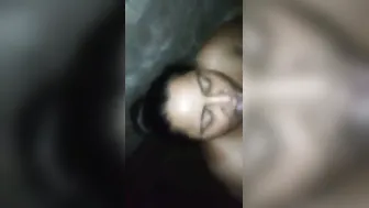 Desperate Aunty Sucking Her Landlord's Dick To Pay The Rent