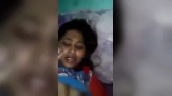 My GF Moaning While I Squeeze Her Big Boobs Roughly