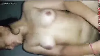 GF Stripping Naked And Touching Herself On Video Call