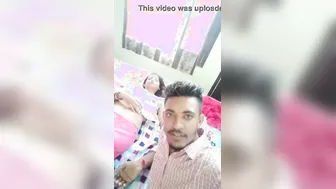 Desi Gf Flashing Her Tits In Bedroom While Bf Records Her