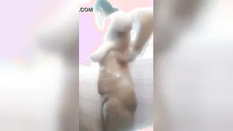 Desi GF Bathing Naked Captured On Hidden Camera Phone