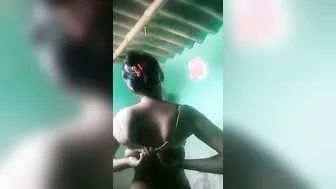 GF Showing Off Her Naked Body On Webcam For BF