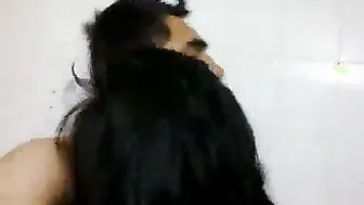 BF Slapping GF's Ass While Fucking Her From Back