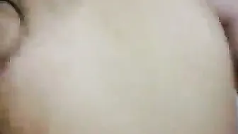 BF Slapping GF's Ass While Fucking Her From Back