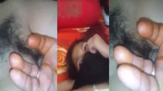 Village Guy Fingering His GF's Wet Pussy On Hidden Cam
