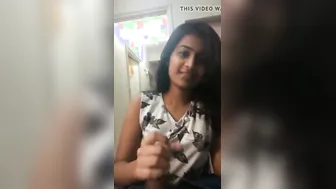 GF Giving Her BF A Handjob Filmed On His Phone